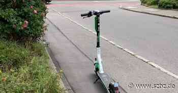 Sindelfingen: Gegen das „Falschparken“ von E-Scootern - Sindelfinger Zeitung / Böblinger Zeitung