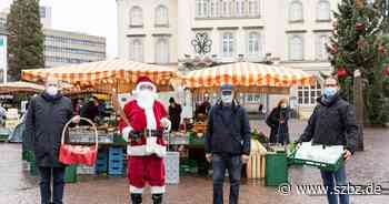 Sindelfingen: Der Nikolaus kommt auf den Wochenmarkt - Sindelfinger Zeitung / Böblinger Zeitung