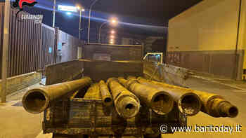 Nel camion 15mila euro di materiale rubato in un'azienda del Barese: beccati in due - BariToday