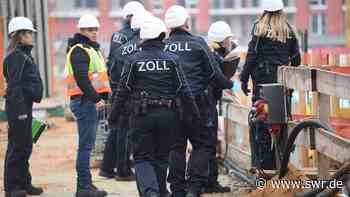 Mannheimer Polizei geht gegen illegale Beschäftigung vor - SWR