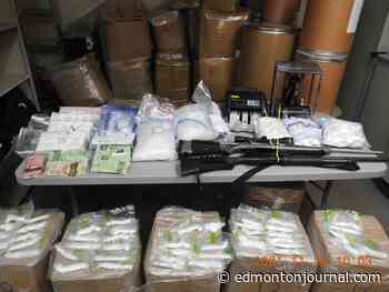 Four men facing numerous charges after $4.3 million in drugs seized during Edmonton police investigation
