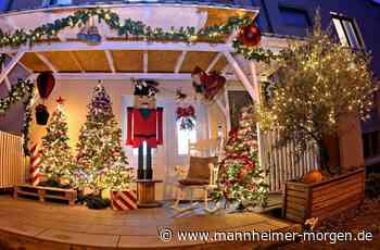 Die verrückte, leuchtende Weihnachtsveranda in Mannheim - Mannheim - Nachrichten und Informationen - Mannheimer Morgen