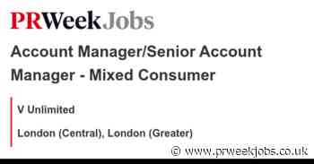 V Unlimited: Account Manager/Senior Account Manager - Mixed Consumer