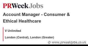 V Unlimited: Account Manager - Consumer & Ethical Healthcare