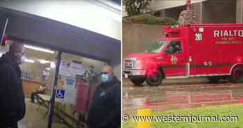 Disturbing Video: California Paramedics Refuse to Attend to Dying Man Because of 'Some COVID Law'