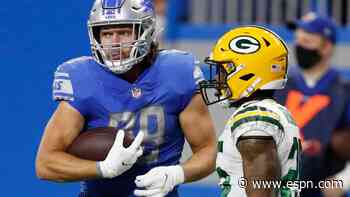 Sources: Star Lions TE Hockenson out for season