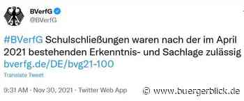 Bundesnotbremse durfte Recht auf Bildung beschränken - Brennpunkt - Bürgerblick Passau