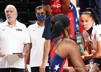 Gregg Popovich and Dawn Staley Share 2021 USA Basketball National Coach of the Year Award