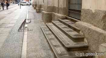 Catedral de Campinas remove espetos de escada após post de padre sobre 'aporofobia' - G1