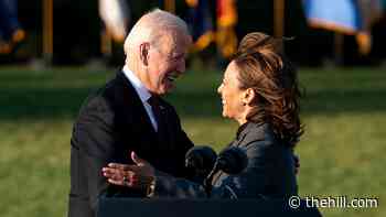 Harris says she doesn't even 'think' about whether Biden will run in 2024