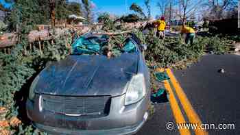 More than 400K have no power after storms deliver record spate of hurricane-force gusts