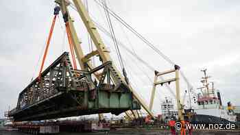 Teilstück der Friesenbrücke wird in Papenburg verschrottet - NOZ