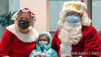 Santa got a helping hand from St. Paul Police