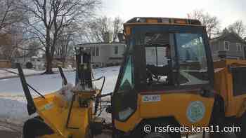 City crews are out prepping streets for possible flooding and freezing