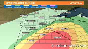 RADAR: Severe storms possible Wednesday night