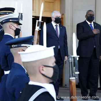 Diplomacy Is ‘No Longer Sufficient’ To Prevent Russian Escalation, Lithuanian Defense Chief Says