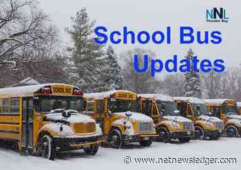 December 16, 2021 - Thunder Bay and Kenora District School Bus Update - Net Newsledger