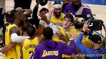 Los Angeles Lakers rookie Austin Reaves 'lost for words' after overtime heroics vs. Mavericks - ESPN
