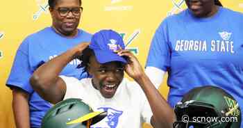 West Florence TE McBride signs with Georgia State football - SCNow