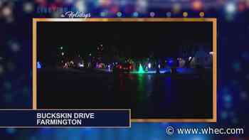 Lighting up the Holidays: Farmington's Buckskin Drive neighborhood