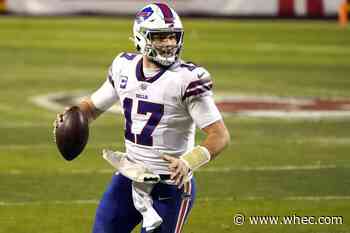 Josh Allen limited in practice for second straight day