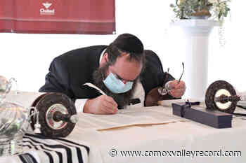 Nanaimo's first-ever Torah scroll completed with 300000 handwritten letters – Comox Valley Record - Comox Valley Record