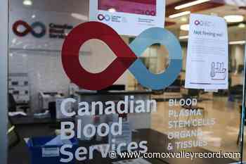Blood service recommends Health Canada end gay blood donation ban - Comox Valley Record