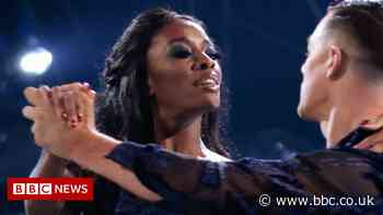 Strictly Come Dancing star AJ Odudu injured and on crutches ahead of final