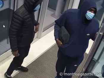 Laval police turn to public to locate two arson suspects - Montreal Gazette