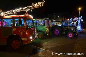 De Boerkes rijden dit weekend twee dagen uit met hun lichtstoet