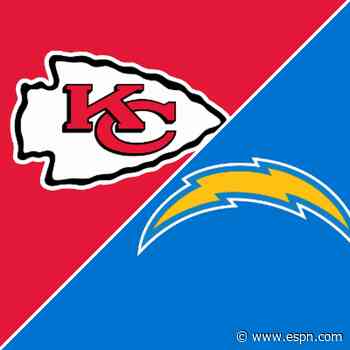 Follow live: Red-hot Chiefs welcome Chargers to