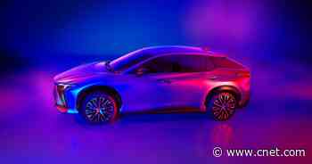 Lexus shows off RZ 450e battery-electric SUV     - Roadshow