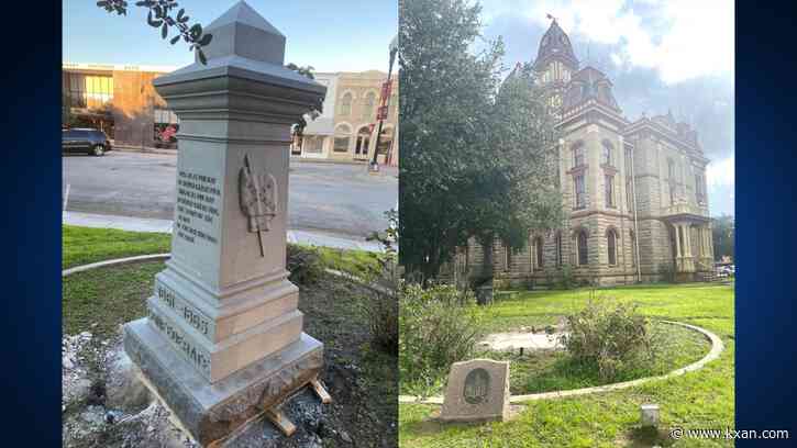 Confederate monument removed from outside Caldwell County courthouse
