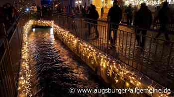 So erstrahlt Augsburg bei der Nacht der 1000 Lichter - Augsburger Allgemeine