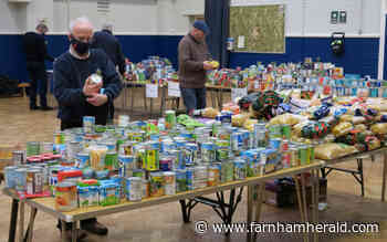 'Amazing' response to Lions' Christmas food parcel appeal - Farnham Herald