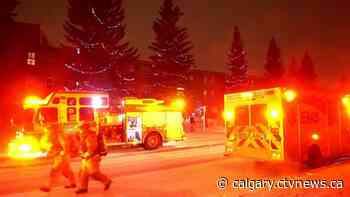 Seniors evacuated from rooms in possible northeast fire