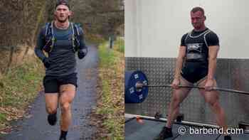 Hybrid Athlete Fergus Crawley Records 600-Kilogram Powerlifting Total and Runs 37 Miles in One Day - BarBend