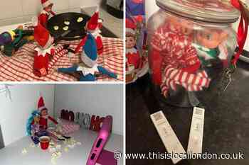 Hilarious Elf on the Shelf ideas from south east Londoners