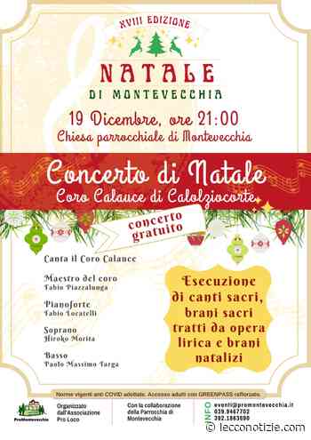 Concerto di Natale a Montevecchia - Lecco Notizie