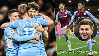 Premier League kompakt: Manchester City demontiert Leeds - Gerrard und Aston Villa siegen - Sportbuzzer