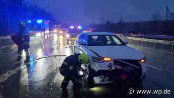 A 45 in Siegen: Frau fährt mit Audi auf Stauende auf - Westfalenpost