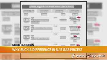 Good Question: Why such a difference in BJ's gas prices?