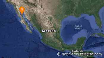 Se registra sismo magnitud 4.7 en San Felipe, Baja California - Noticieros Televisa