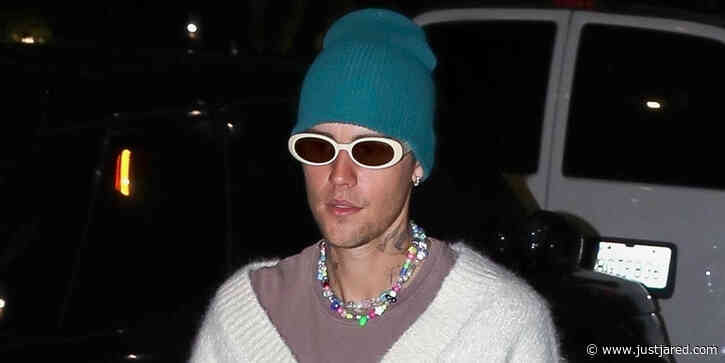 Justin Bieber Attends Churchome Night Service in Beverly Hills