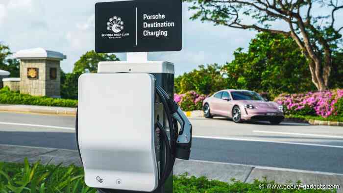 Porsche is expanding the Porsche Destination Charging network in Singapore