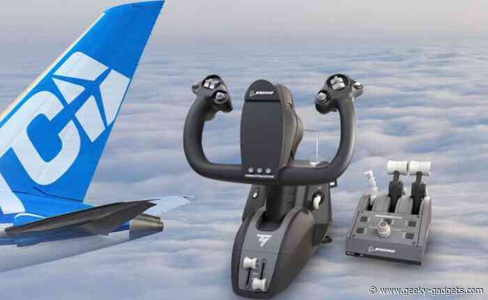 Thrustmaster TCA flight controller created in partnership with Boeing