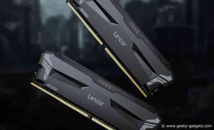 Lexar ARES DDR5 desktop memory modules arrive this month