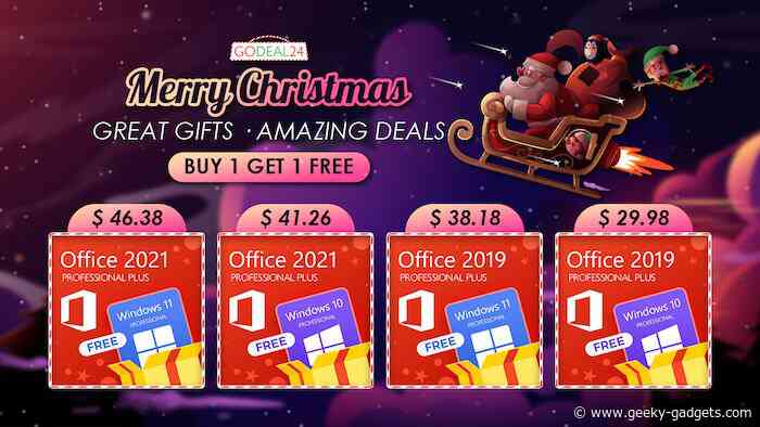 Time to relax, Christmas Sale is Here: Get Windows10/11 as a gift for free!