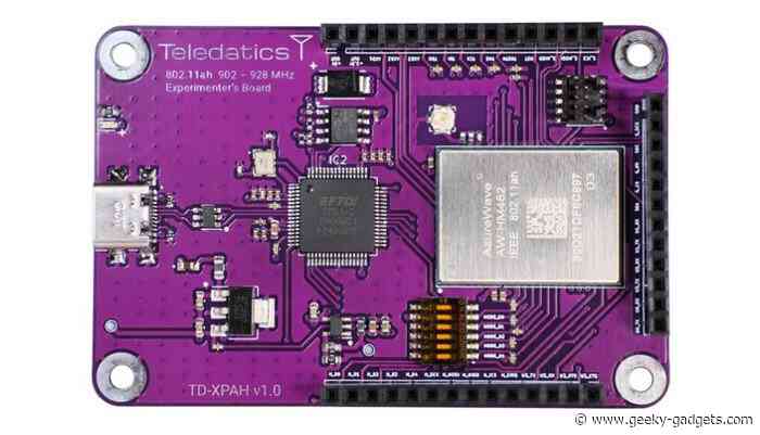Halo TD-XPAH open source 802.11ah scalable long range Wi-Fi development platform