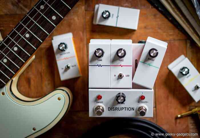 Disruption modular guitar pedal from Modal Effects